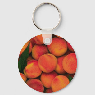 Peaches Key Ring