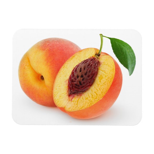 Peaches Magnet (Horizontal)