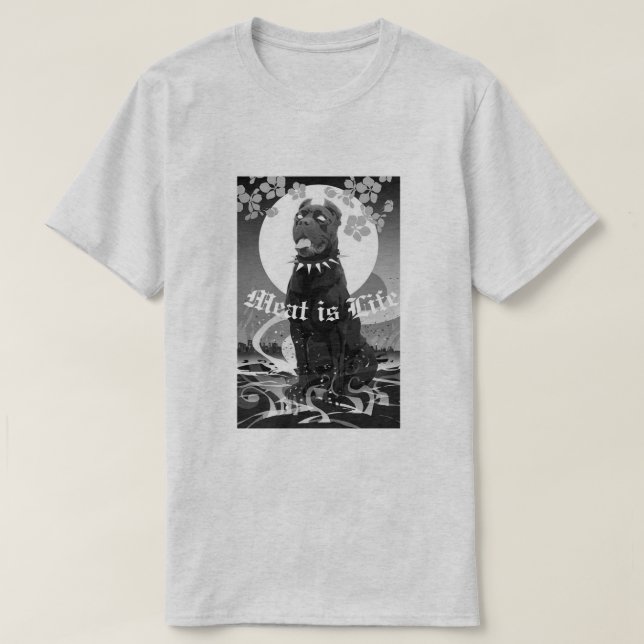Peaches Meat is Life shirt (Design Front)