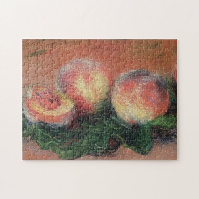 Peaches Monet Fine Art Jigsaw Puzzle (Horizontal)