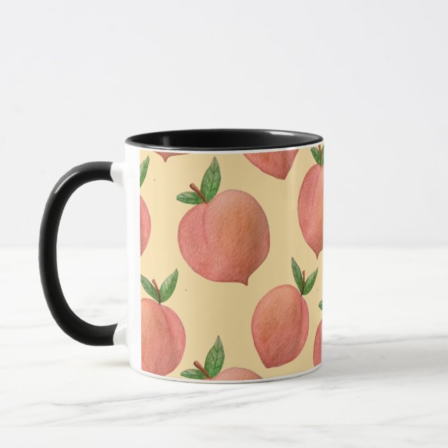 Peaches Mug (Left)
