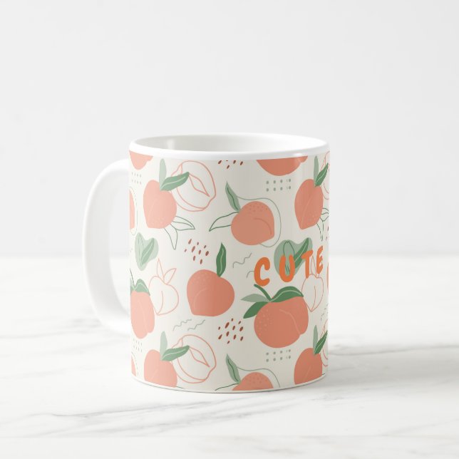 Peaches Mug (Front Left)