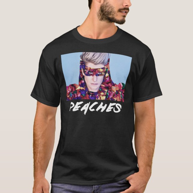 Peaches Music Singer   T-Shirt (Front)