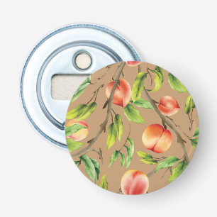 Peaches on the tree bottle opener