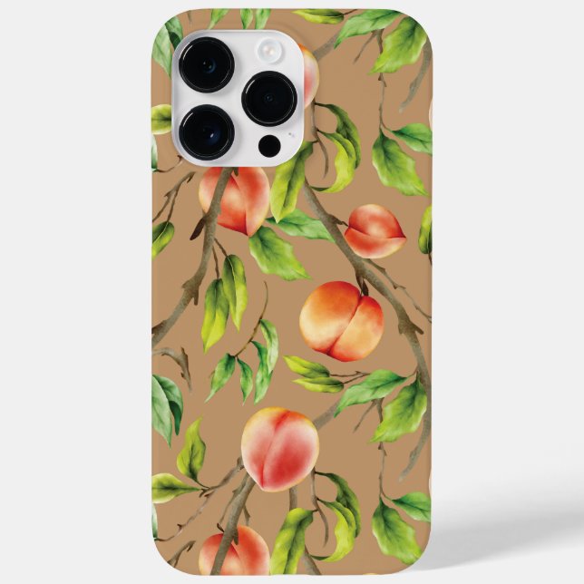 Peaches on the tree Case-Mate iPhone case (Back)