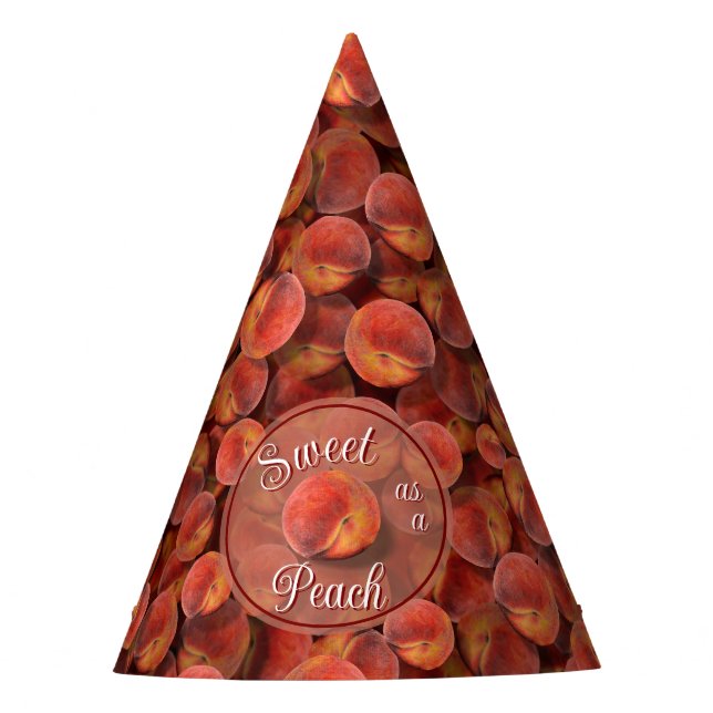 Peaches Paper Hats (Front)