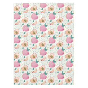 Peaches Pattern Tablecloth