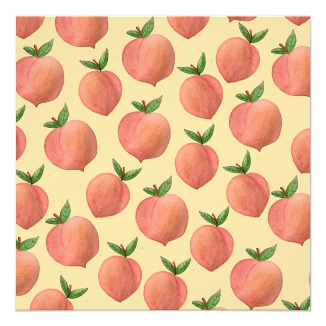 Peaches Photo Print (Front)