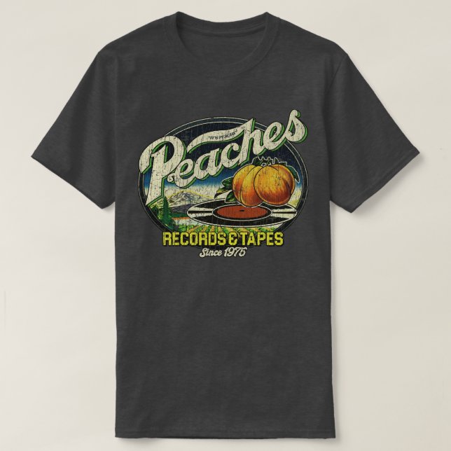 Peaches Records Tapes 1975 Tank Top (Design Front)
