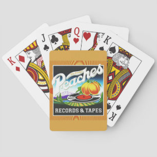 Peaches Records & Tapes Deck of Playing Cards