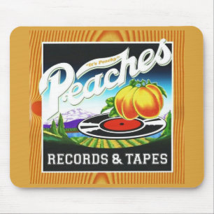 Peaches Records & Tapes Mouse Mat