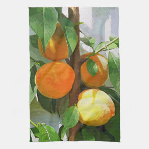 PEACHES TEA TOWEL