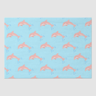 Peaches the Pink Dolphin Tissue Paper