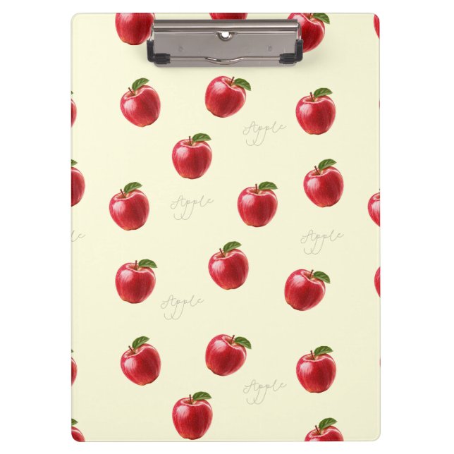 Peachify Apples Clipboard (Front)