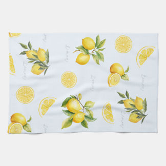 Peachify Lemon Tea Towel