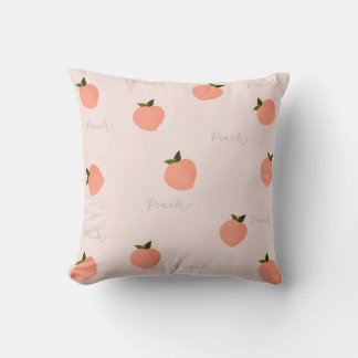 Peachify Peach Cushion