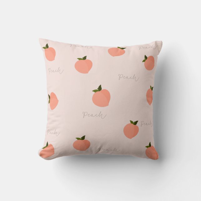 Peachify Peach  Cushion (Front)