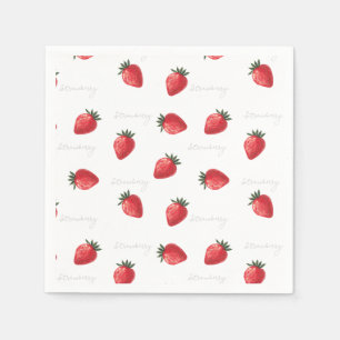 Peachify Strawberry Napkin