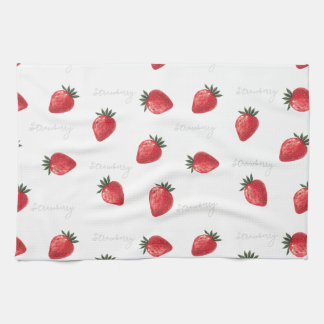 Peachify Strawberry Tea Towel
