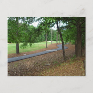 "PEACHTREE CITY, GA" POSTCARD