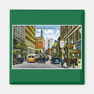 Peachtree Street, Atlanta, GA Magnet