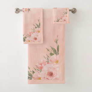 Peachy Keen Bath Towel Set