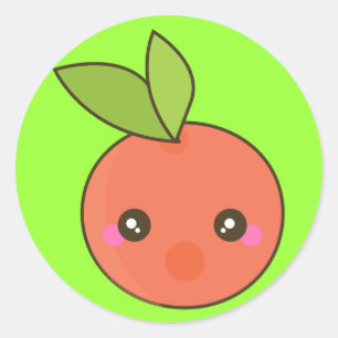 Peachy Keen Classic Round Sticker