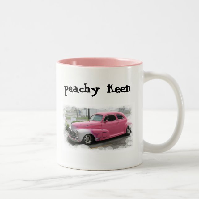 Peachy Keen Coffee Mug (Right)
