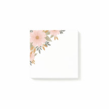 Peachy Pink Fall Floral