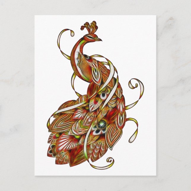 Peacock 2b postcard (Front)