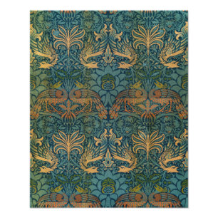 Peacock and Dragon, 1878 by William Morris Photo Print