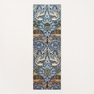 Peacock and Dragon, William Morris Yoga Mat