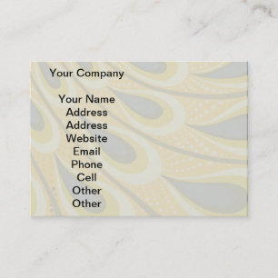 Peacock Antique Vintage Colourful Business Card