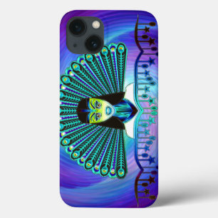 Peacock Art 1 Options iPhone 13 Case