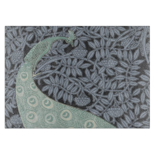 Peacock Art Nouveau Bird Classic Cutting Board