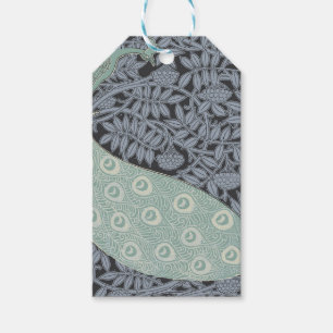 Peacock Art Nouveau Bird Classic Gift Tags
