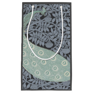 Peacock Art Nouveau Bird Classic Small Gift Bag