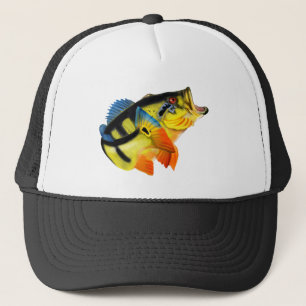 Peacock Bass 3 Trucker Hat