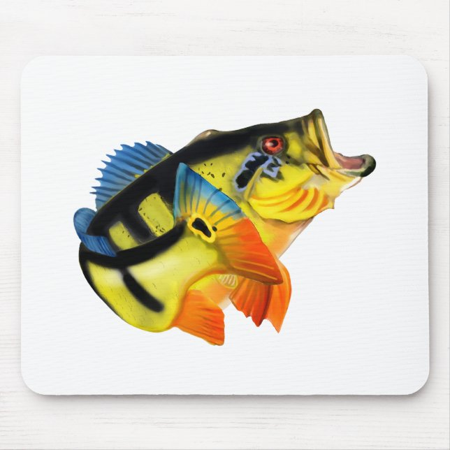 Peacock Bass Mouse Mat (Front)