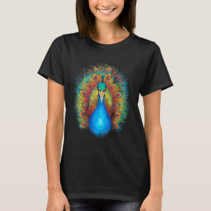 Peacock Bird Colourful Animal Peacock T-Shirt