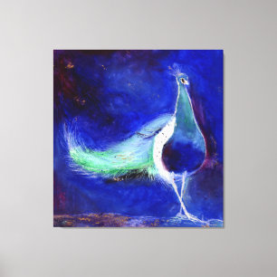 Peacock Blue 2013 Canvas Print