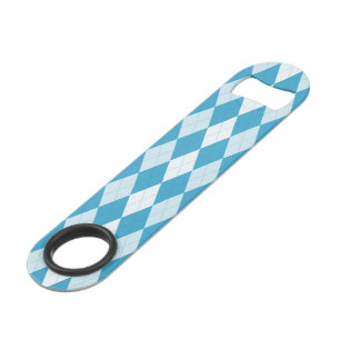 Peacock Blue Argyle Small Diamond Shape