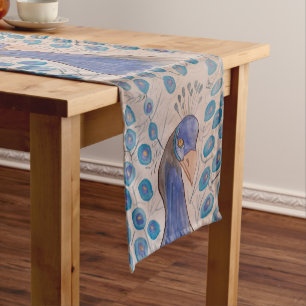 Peacock Blue Medium Table Runner