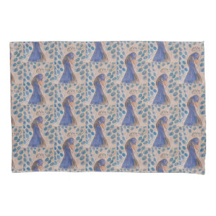 Peacock Blue Pillowcase