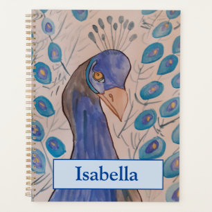 Peacock Blue Planner
