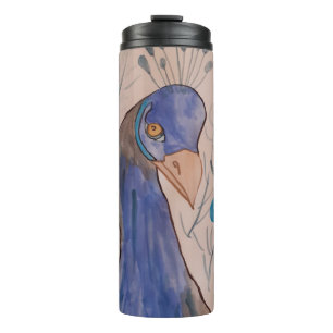 Peacock Blue Thermal Tumbler