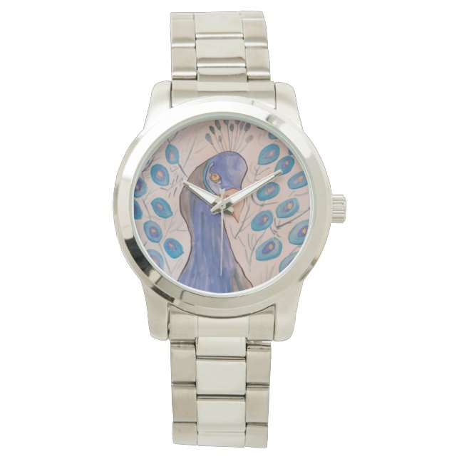 Peacock Blue  Watch (Front)