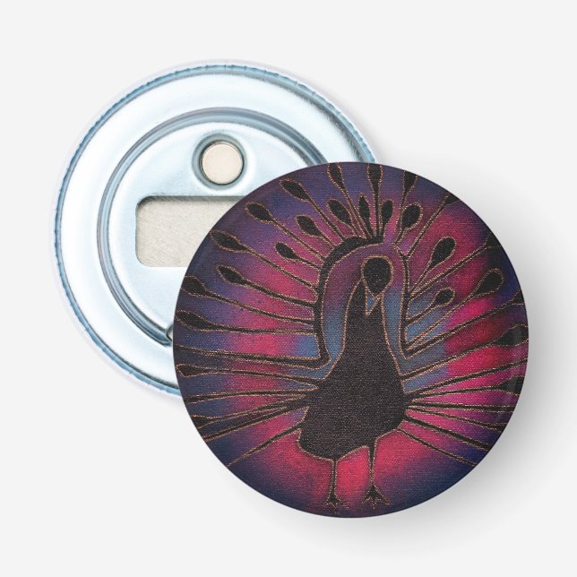 Peacock Bottle Opener (Front)