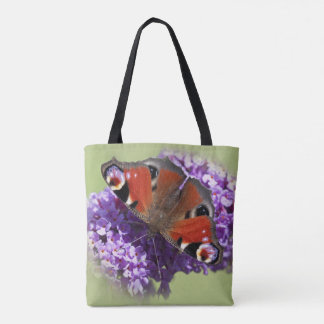 Peacock Butterfly All-Over-Print Bag