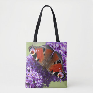Peacock Butterfly All Over Print Bag